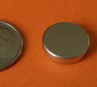 Grade N42 Neodymium Magnets - 1/2 in x 1/8 in Thick