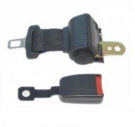 ELR type 2 point Retractable seat safety belt with emergency locking retractor for tractor/forklift/truck/bus