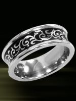 Sell titanium or steel ring fashion jewelry