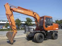 Sell EX100WD wheel excavator