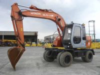 Sell HITACHI EX125WD wheel excavator