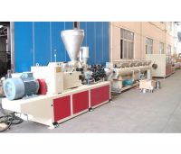 LARGE DIAMETER UPVC SOLID WALL PIPE EXTRUSION LINE