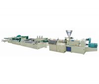 Sell WPC wide door panel extrusion line