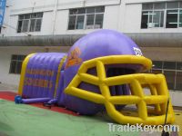 Sell inflatable helmet tunnel, inflatable helmet tent