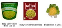 Canned Baby Corn & Corn