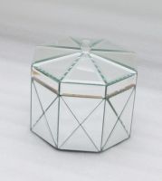 Sell glass jewel box--JB060