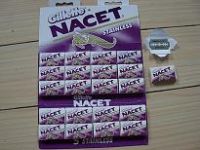 Nacet razor blade