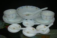 Sell 18pcs opal glass dinnerware