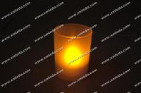 Sell  Frosted Plastic Votives With LED Tea Lights LD-C006