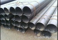 offer black ERW steel pipes