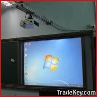82" Infrared touch metal white board for classroom