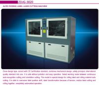 CCD Camera Laser Cutting Machine for Trademark