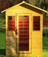 Outdoor Infrared Sauna room for 3 peson