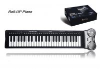 Roll up silicone piano