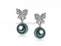 Sell freshwater pearl earrings, jewelry JE0002