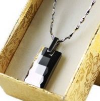 Mens Faceted Tungsten Pendants Tocoy 350P