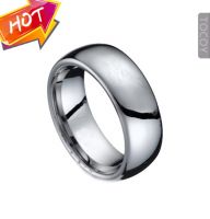 Classic dome polished Tungsten carbide ring without Laser#11 #12 in st