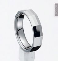6mm Tungsten Carbide Ring Classic Faceted Tungsten Ring TOCOY111