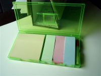 Sell sticky note pad with pen box