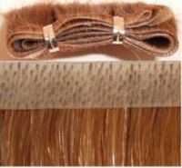 Sell  Hand Tied PU Skin Weft hair