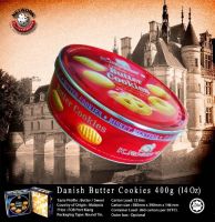 Danish Butter Cookies Red tin