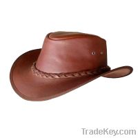 Cowboy Leather Hat