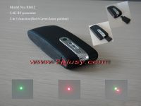 2 in 1 funtion(green+red) 2.4G RF Presenter Model:RF612