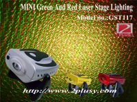 Mini Green  Red Laser Stage lighting    Model no.:GST117