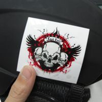 Skull Helmet Sticker/Decal (Cool Design)