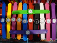 Sell Silicone Slap watch, Ion sport watch, silicone products