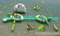 Aqua park--inflatable water games