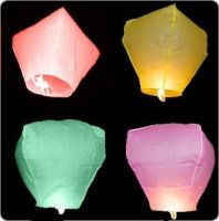 Sell sky lantern, flying lantern, glo lantern, kongming lantern