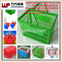 Sell plastic injection basket mould/OEM Custom Vegetables and Fruits Basket mould/Shopping Basket mould made in China/Laundry basket mold supplier