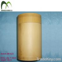 Bamboo tea container