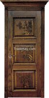 Solid wood interior door IVM023