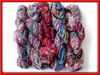 Recycled Art Silk yarn for knitting and crocheting 10 skeins ( 1 kg )