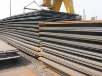 Steel plate for bridge building