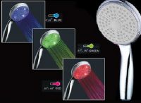 Sell  CHT-1124 RGB Color Temperature detectable LED Shower Head