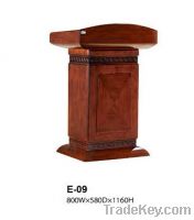 Modern wooden rostrum supplier