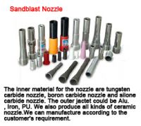Sell blast nozzle