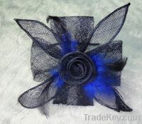 Sell H-00168 fashion  paper-woven hairband with feather