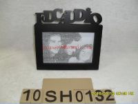 wood photo frame with words