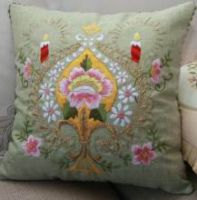 Sell embroidered tablecloth, tissuebox and cushion cover