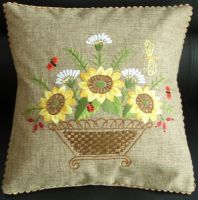 embroidery cushion cover ofc03084