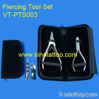 Stainless Steel Body Piercing Tool Kit, Piercing Tattoo Kits