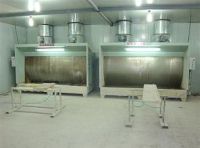Water paint booths