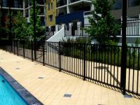 Sell pool safety barrier