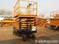 Mobile scissor lift platform