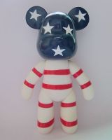 7 Inches United State Flag Momo Bears  DIY Platform  gifts Toys