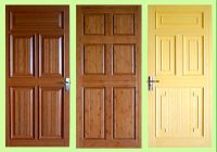 Sell carbonized / natural bamboo veneer door